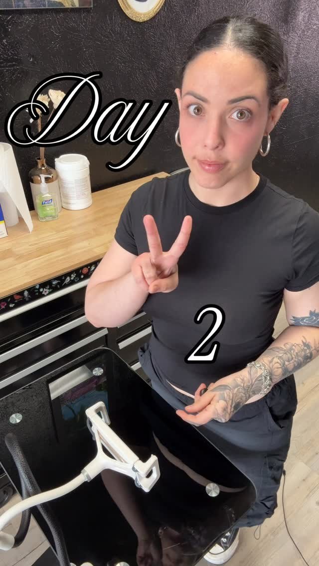 Day 2 😅 still not the best at filming this lol but here’s a little peek into the